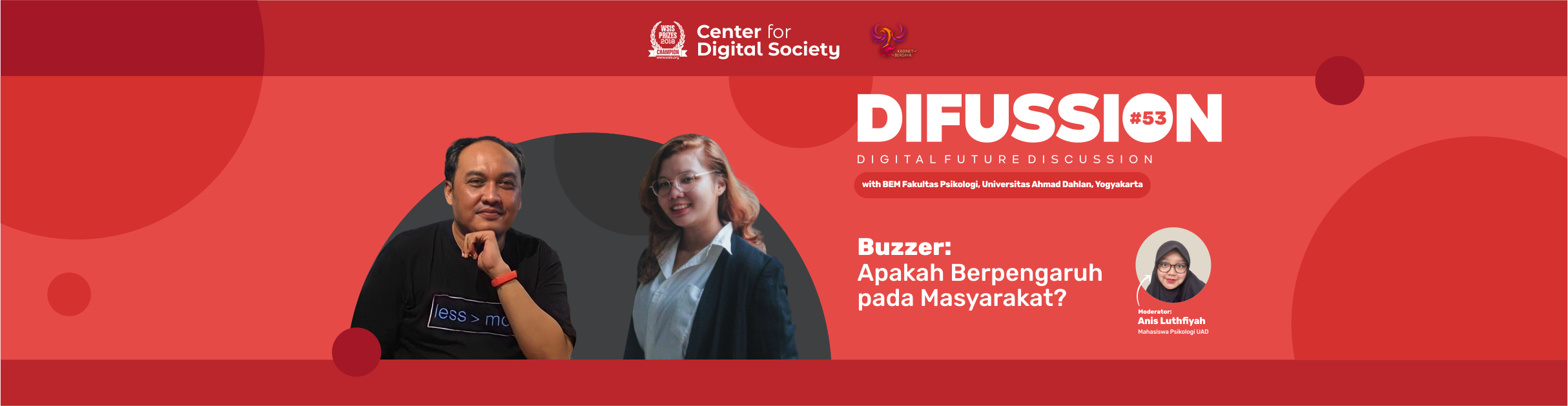 [PRESS RELEASE] Buzzer: How Does It Affect Society’s Psychology?| Difussion #53