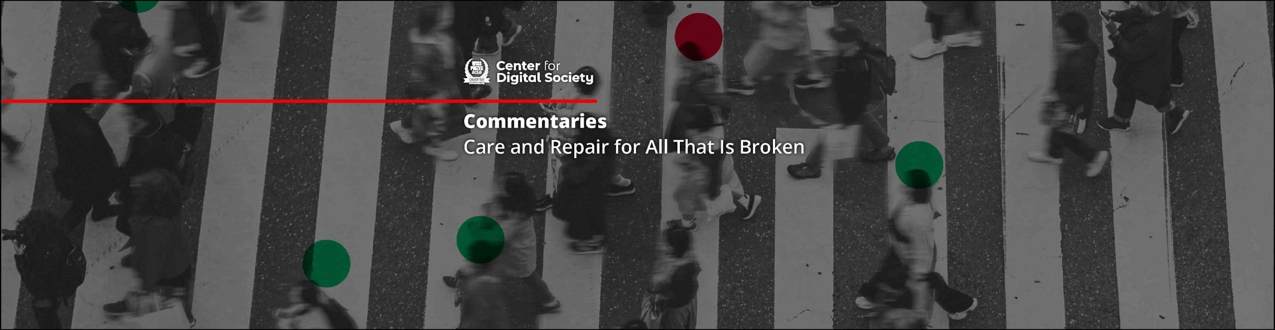 Care and Repair for All That Is Broken