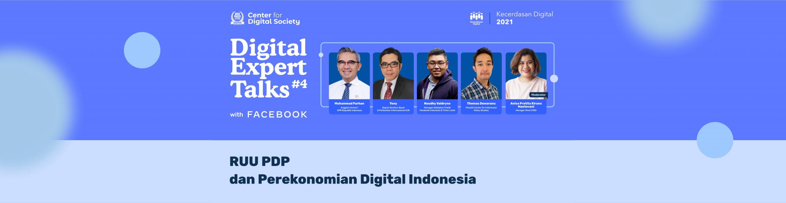 SIARAN PERS Digital Expert Talks #4 dengan Facebook Indonesia