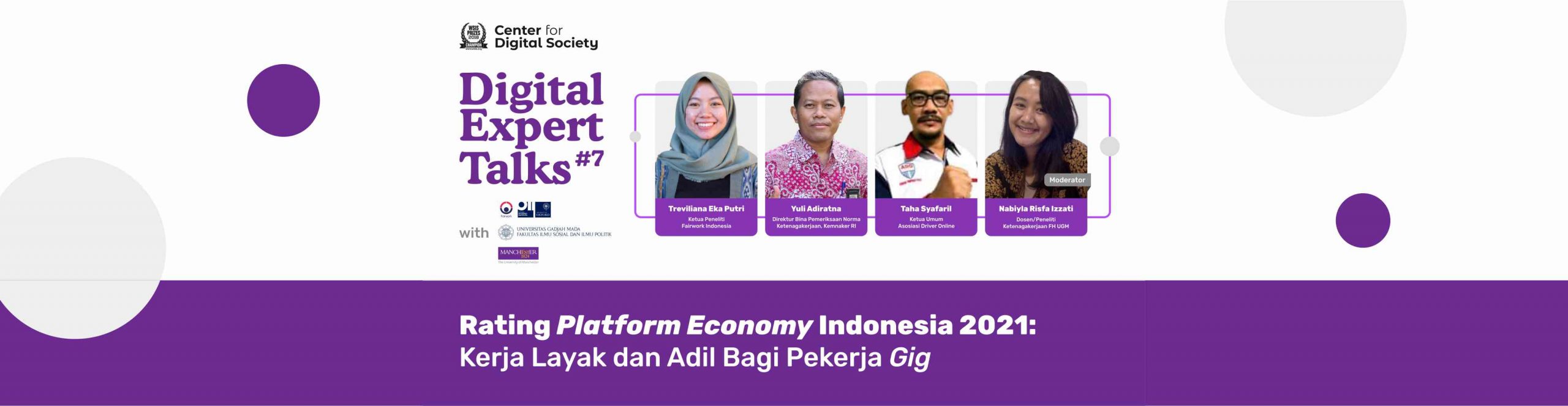 [SIARAN PERS] Rating Platform Economy Indonesia 2021: Kerja Layak dan Adil bagi Pekerja Gig