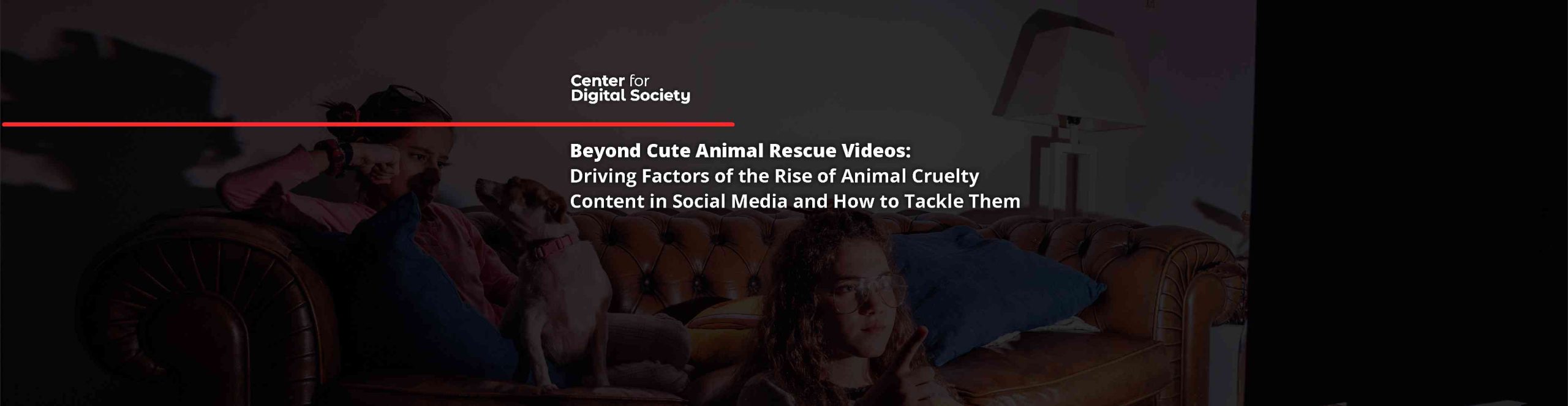 Beyond Cute Animal Rescue Videos: Driving Factors of the Rise of Animal  Cruelty Content in Social Media and How to Tackle Them : Center for Digital  Society